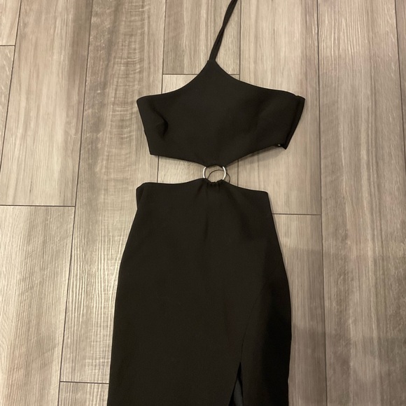 Likely Black Dress with Ring Detail - Picture 2 of 5